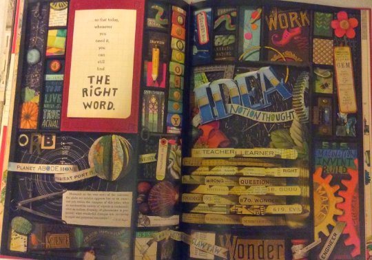 inside pages of the right word book