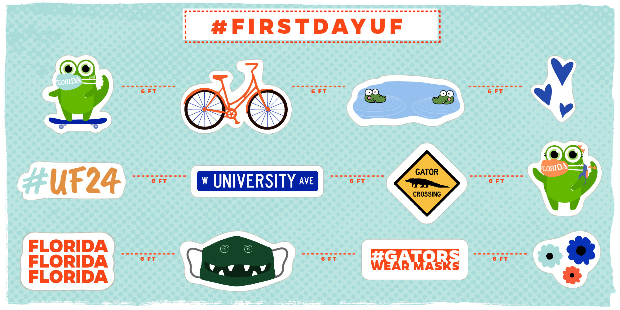 Near and far, UF students start first day of Fall semester