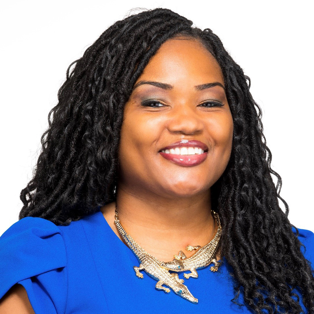 A headshot of D’Andra Mull, ice president for Student Life and the chief student affairs officer at the University of Florida