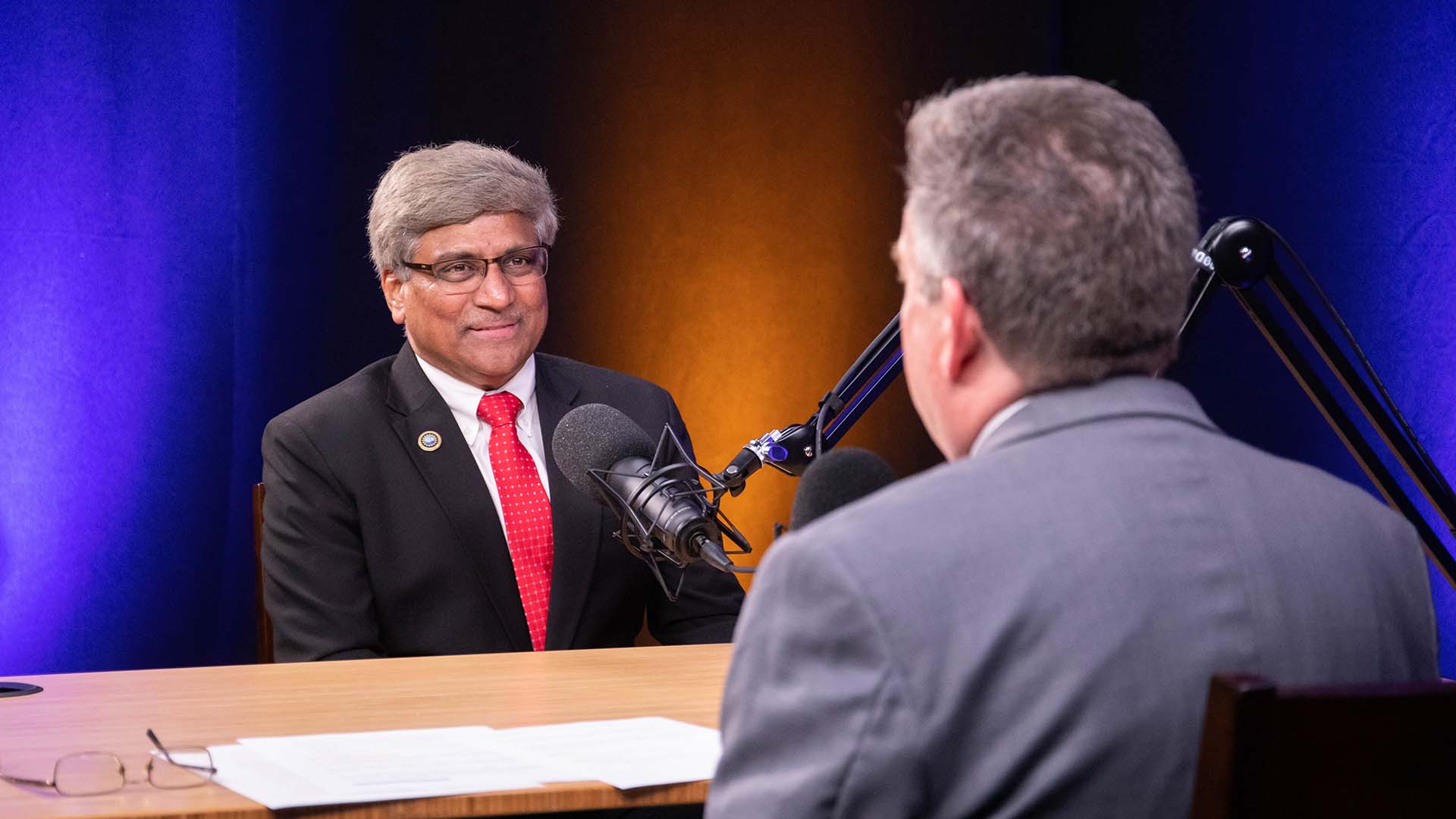 <p>The Honorable Sethuraman Panchanathan, director of the National Science Foundation, visited the University of Florida on Friday, May 27, 2022. Photo credit: University of Florida/Bri Lehan</p>