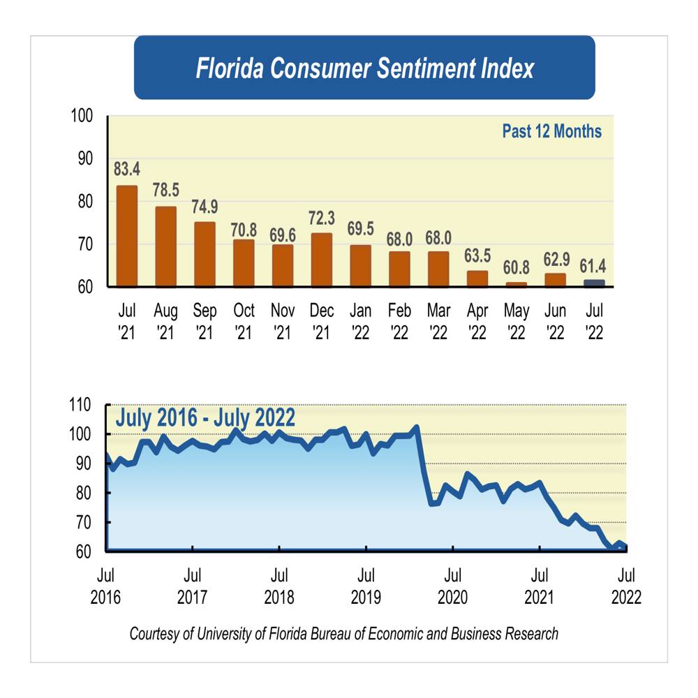 July consumer sentiment continues to rise despite high inflation
