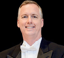 <p>Jay Watkins is the associate director of bands at the University of Florida. Photo credit: Gator Marching Band</p>