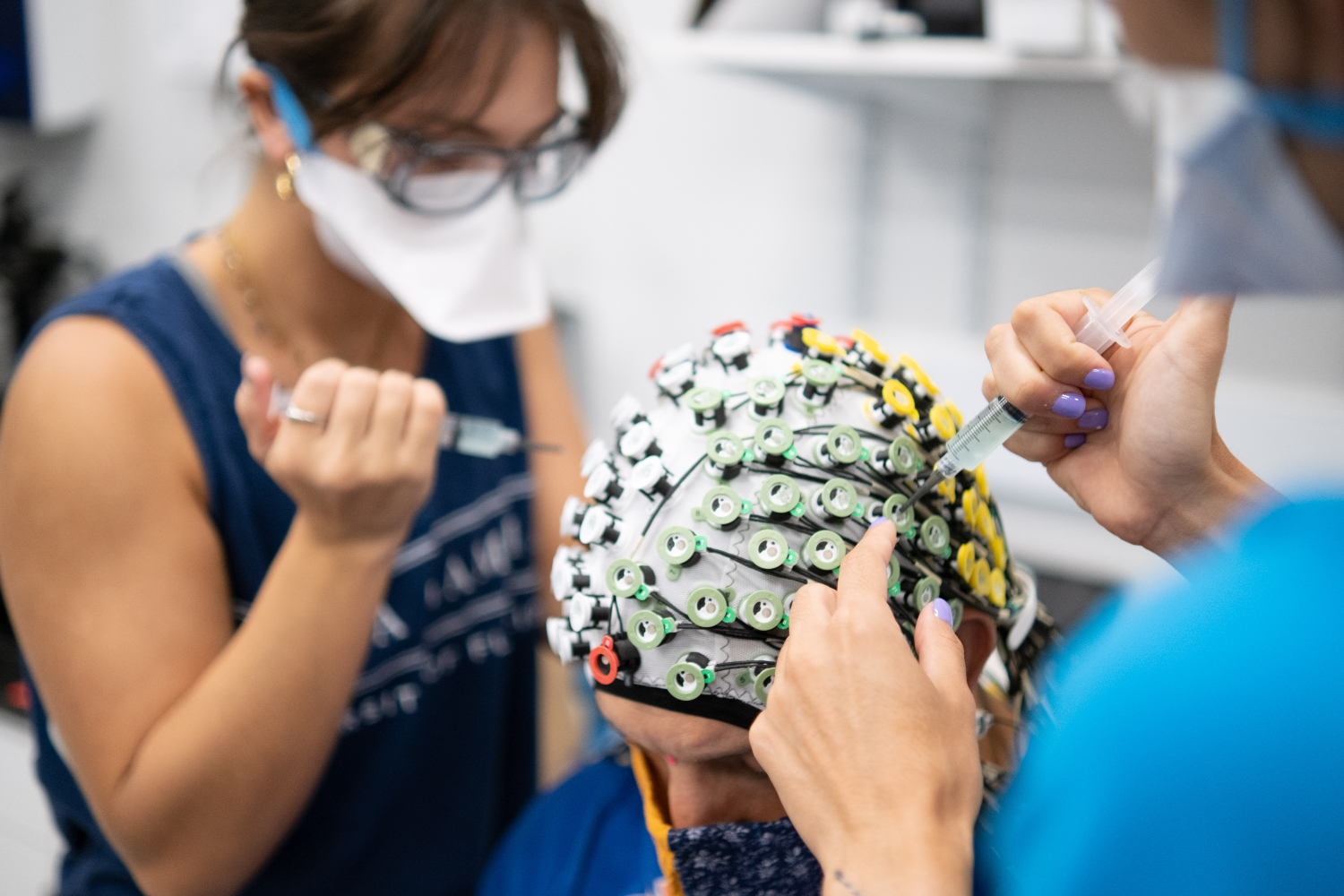 Table tennis neuroscience cap