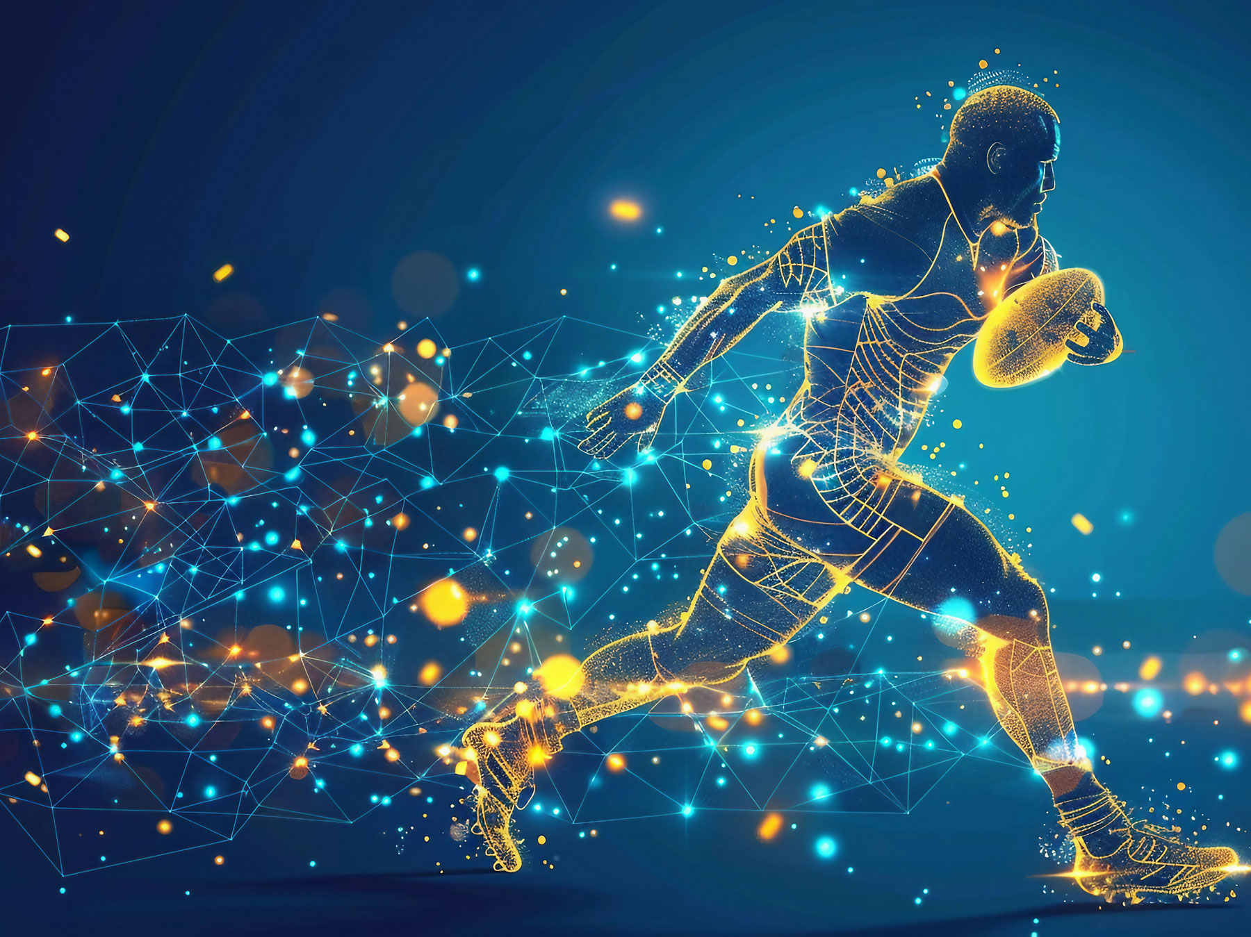 Sports Analytics Stock Image