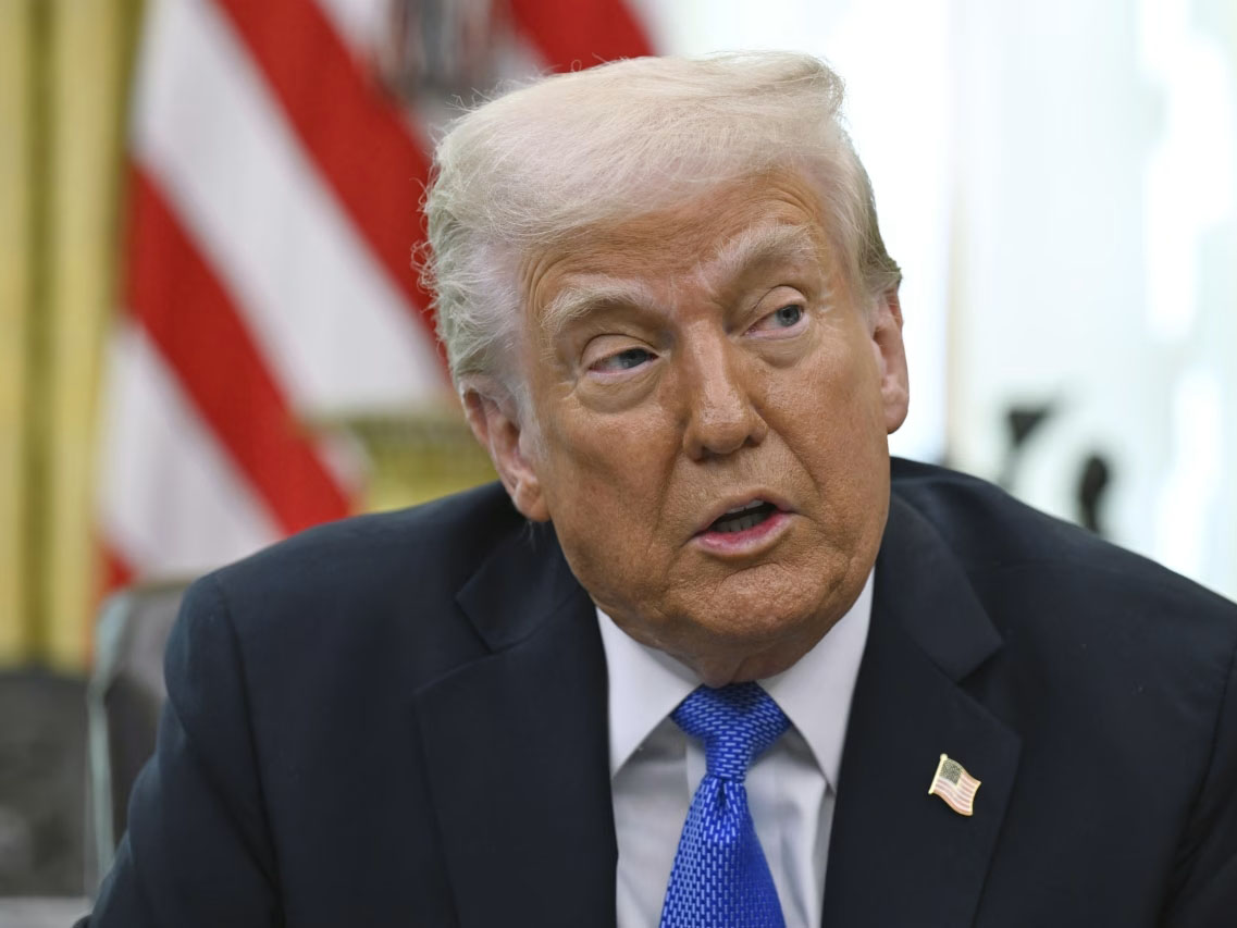 President Donald Trump at the White House in Washington, March 21. PHOTO: /ASSOCIATED PRESS