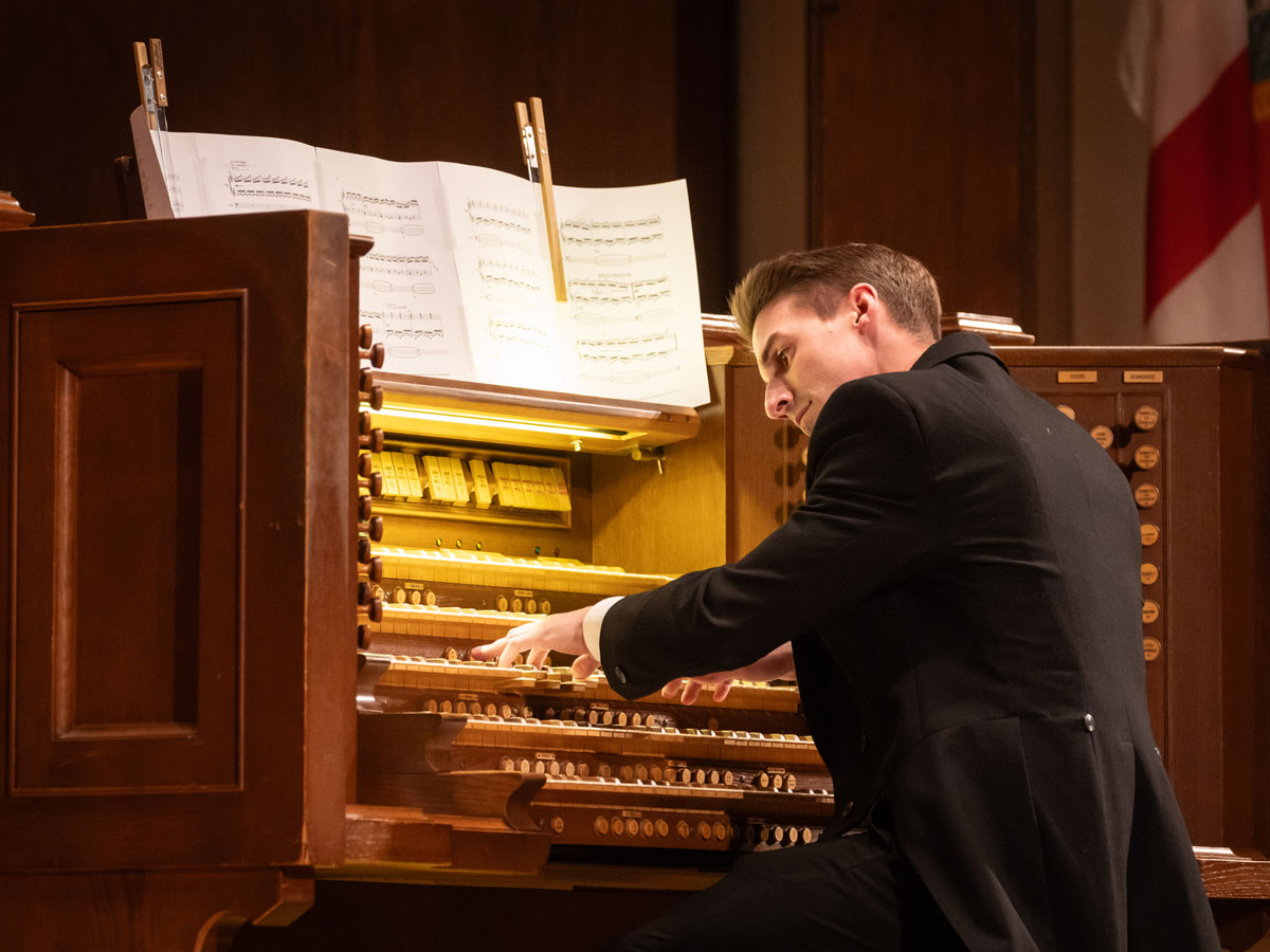 UF graduating senior Jakob Hamilton