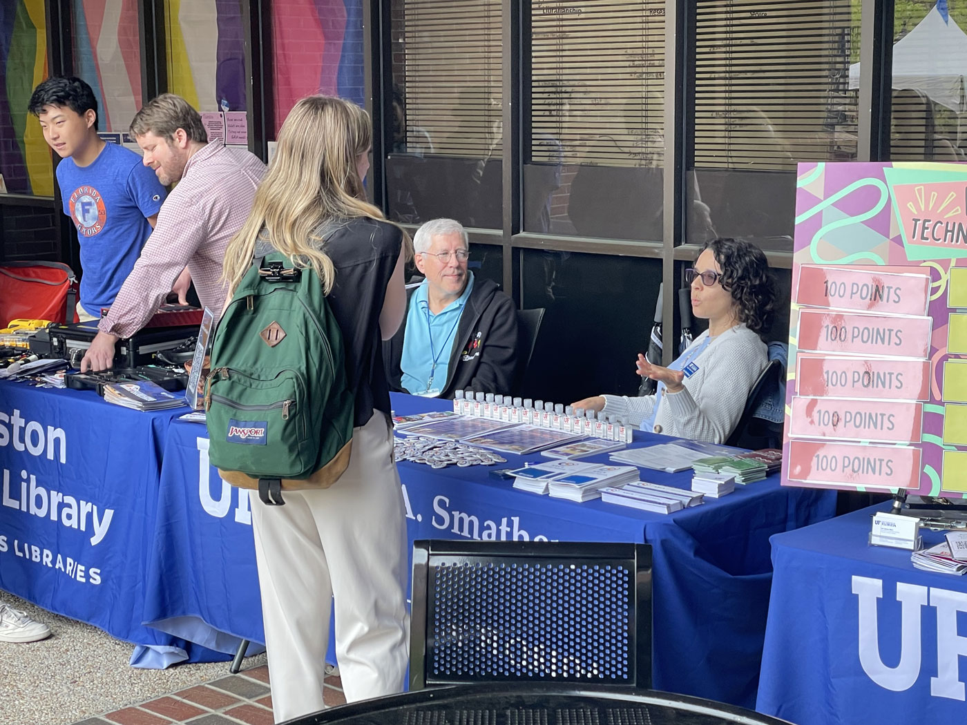 The UFIT Tech Fair helps promote the Library HiPerGator Sponsorship Program