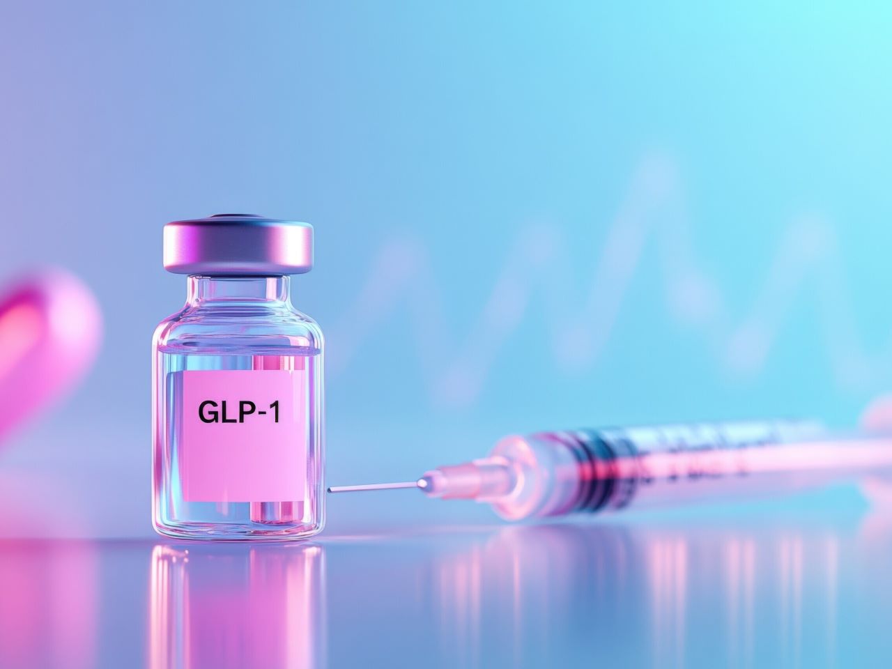 A vial of medicine labeled