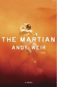 A cover of the book The Martian by Andy Weir