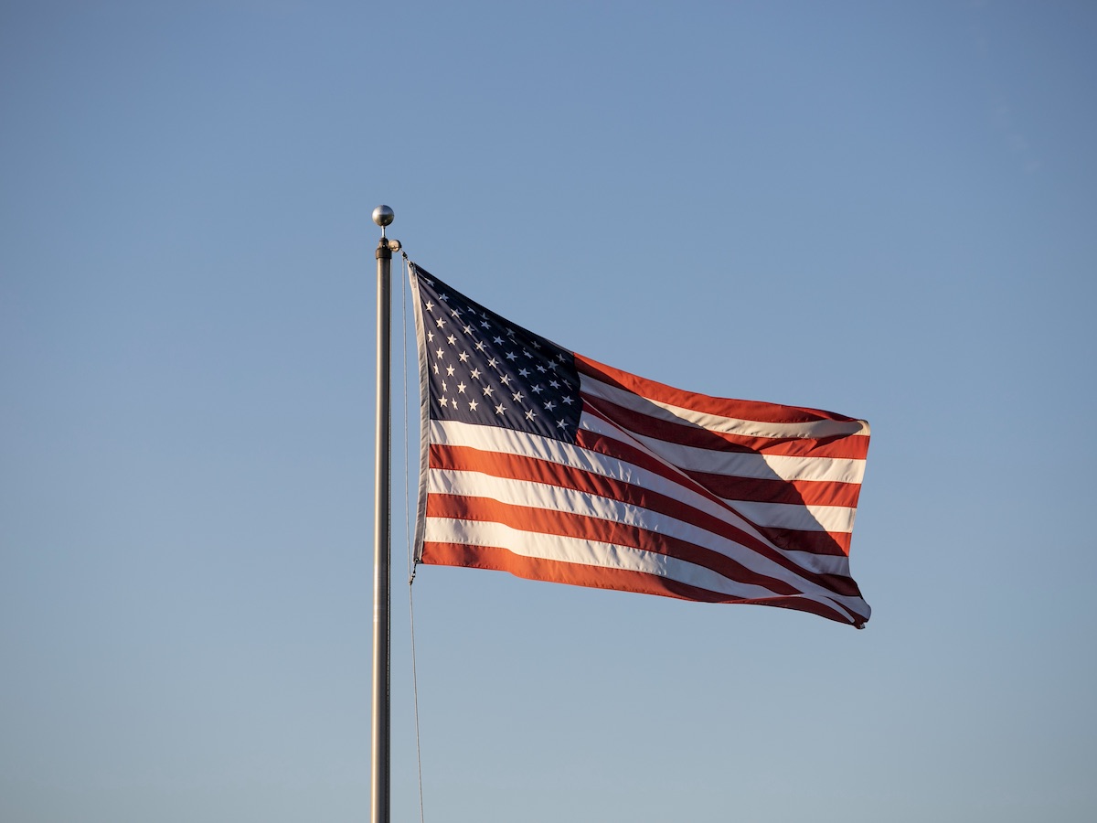 An image of an American flag.